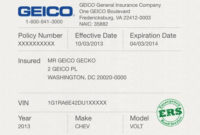 Pin On Insurance With Regard To Auto Insurance Card Template Free Download