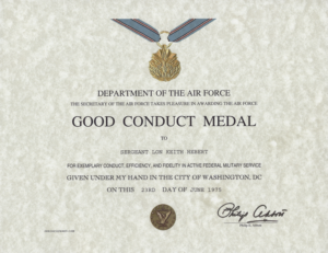 Pin On Menu Template With Printable Army Good Conduct Medal Certificate Template