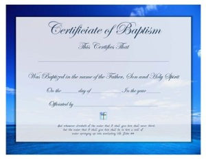 Pin On Prayers, Quotes, Scripture, Printables For Christian Baptism Certificate Template