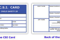 Pin On Projects To Try Regarding 11+ Id Card Template For Kids
