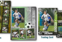 Pin On Ps Templates, Textures & Overlays With Soccer Trading Card Template