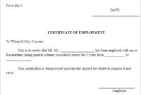 Pin On Sample Template Design Intended For Professional Template Of Certificate Of Employment