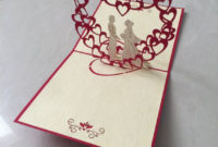 Pin On Tarjeta 3D Pop Up With Regard To 11+ Wedding Pop Up Card Template Free