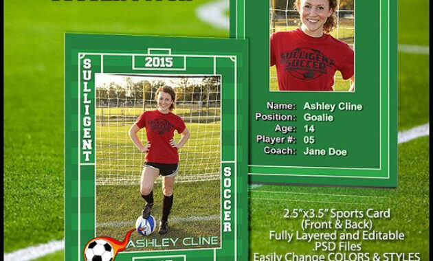 Pin On Team Pictures Soccer In Free Soccer Trading Card Template