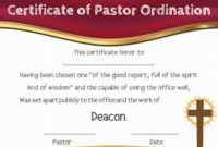 Pin On Templates For Printable Ordination Certificate Templates