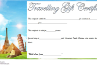 Pin On Travel Certificates: 2020 Template Designs Throughout Free Travel Gift Certificate Template
