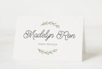 Pingwen Eckhardt On Wedding In 2020 | Wedding Name Cards Pertaining To Table Name Cards Template Free