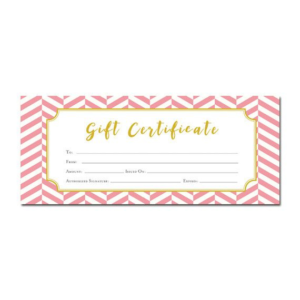 Pink Gift Certificate Template 1 Best Templates Ideas For Intended For 11+ Pink Gift Certificate Template