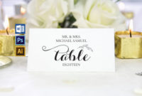 Place Card Template, Tos 38 Inside Michaels Place Card Template