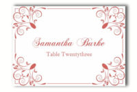 Place Cards Wedding Place Card Template Diy Editable Intended For Paper Source Templates Place Cards