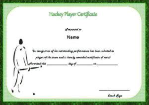 Player Of The Day Certificate Template In 2020 | Certificate Pertaining To Player Of The Day Certificate Template