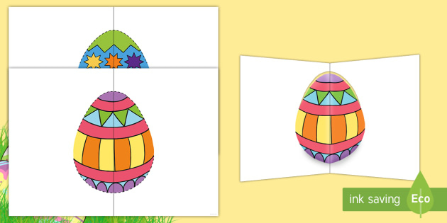 Pop Up Easter Cards | Primary Teaching Resources Inside Easter Card Template Ks2