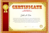 Premium Vector | Certificate Of Achievement Blank Template. Pertaining To Blank Certificate Of Achievement Template