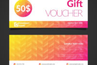 Premium Vector | Gift Voucher Template Intended For Printable Gift Card Template Illustrator