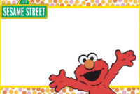 Printable Elmo Invitation Card | Elmo Invitations, Birthday Inside 11+ Elmo Birthday Card Template