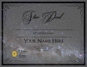 Printable Name A Star Certificate Template Koranstickenco In Throughout Free Star Naming Certificate Template