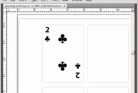 Printable Playing Card Template Lovely Learn How To Create Intended For Professional Playing Card Template Illustrator