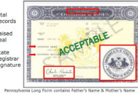 Proof Of Identity Birth Certificate Examples Senator Bob Inside Official Birth Certificate Template