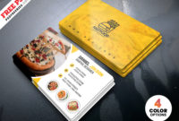 Psd Restaurant Business Card Design Templates | Psdfreebies In Restaurant Business Cards Templates Free