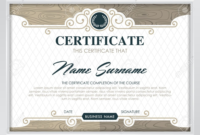 Qualification Certificate Template | Certificate Templates Within Qualification Certificate Template