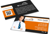 Real Estate Business Cards Template | Realtor Business Cards In Real Estate Agent Business Card Template