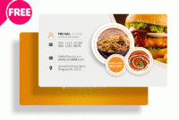 Restaurant Business Card | Restaurant Business Cards, Free With Free Restaurant Business Cards Templates Free