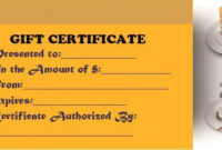 Restaurant Gift Certificate Templates: Gift Tastefully To Regarding Best Restaurant Gift Certificate Template