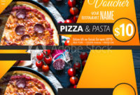 Restaurant Gift Voucher Flyer Template With Delicious Taste Throughout Pizza Gift Certificate Template