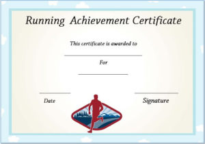 Running Certificate Templates : 20+ Free Editable Word With Professional Running Certificates Templates Free