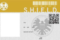 S.h.i.e.l.d | Marvel Shield, Id Card Template, Marvel Agents Regarding Quality Shield Id Card Template