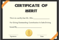 Safe Driving Certificate Template (9) Templates Example Regarding Best Safe Driving Certificate Template