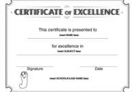 School Certificate Templates | Certificate Templates In Certificate Templates For School