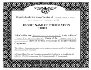 Share Certificate Templates | Certificate Template Downloads Inside Share Certificate Template Pdf