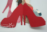 Shoes Galore! | Stampin' Up! Australia Independent Inside High Heel Shoe Template For Card