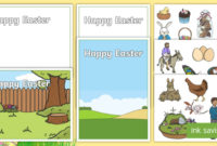 Simple Easter Cards For Kids (Teacher Made) Regarding Easter Card Template Ks2