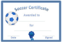 Soccer Award Certificates | Soccer Awards, Soccer, Award Inside Soccer Award Certificate Templates Free