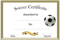 Soccer Award Certificates | Soccer Awards, Soccer Inside Quality Soccer Certificate Templates For Word