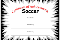 Soccer Certificate Template Microsoft Word Templates Throughout Soccer Certificate Templates For Word