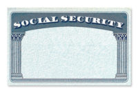Social Security Card Template Photos, Royalty Free Images With Quality Blank Social Security Card Template