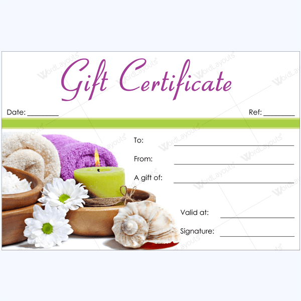 Spa Gift Certificate Templates #Spa #Gift #Certificate Regarding Professional Massage Gift Certificate Template Free Download