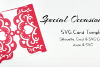 Special Occasion Card Free Svg Card Template Inside Printable Free Svg Card Templates
