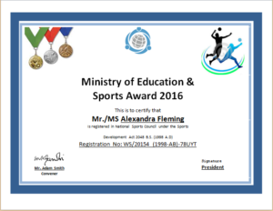 Sports Certificate Template For Ms Word | Document Hub With Regard To Sports Award Certificate Template Word