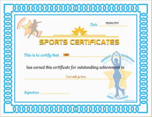 Sports Certificate Template For Ms Word Download At Http With Regard To Sports Day Certificate Templates Free