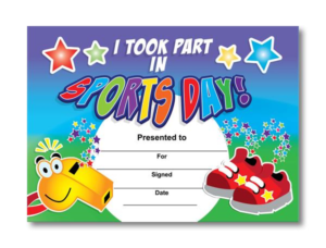 Sports Day Certificate Templates Free (1) Templates Inside Sports Day Certificate Templates Free