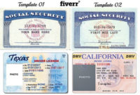 State Identification Card Templates | Birth Certificate In Best Texas Id Card Template