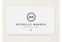 Student Business Card Template ~ Addictionary Inside Free Graduate Student Business Cards Template