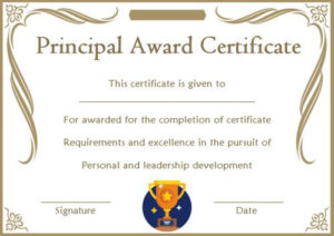 Student Leadership Certificate: 10+ Best Student Leadership Regarding 11+ Leadership Award Certificate Template