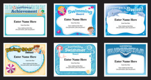Swim Certificates | Swimming Award Templates | Swim Coach Pertaining To Swimming Award Certificate Template