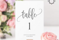 Table No. Place Cards Sunshineweddingparty For Printable Michaels Place Card Template