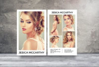 Template : Modeling Comp Card | Fashion Model Comp Card Intended For Free Model Comp Card Template Psd